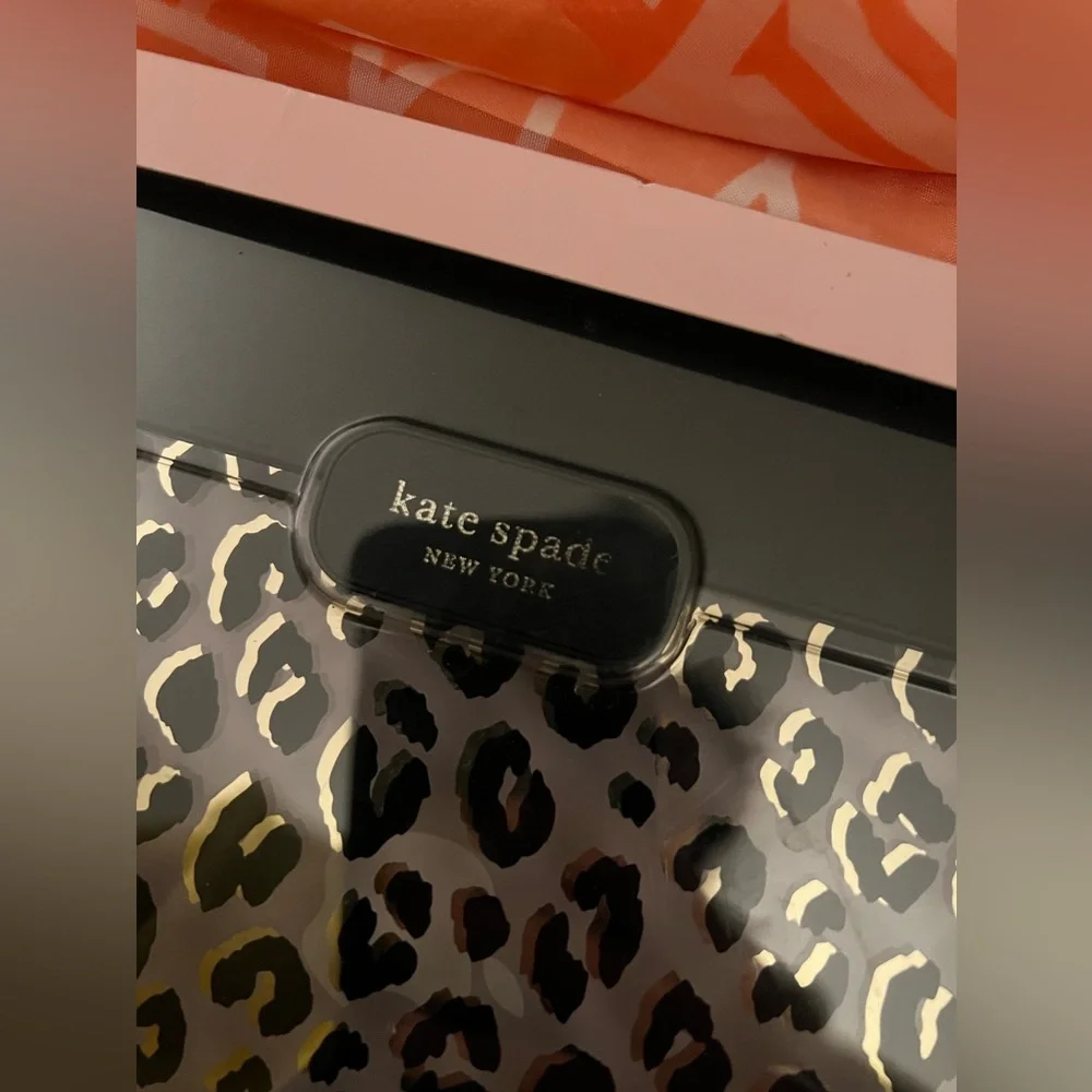 Kate spade 10.2” iPad cheetah case - new